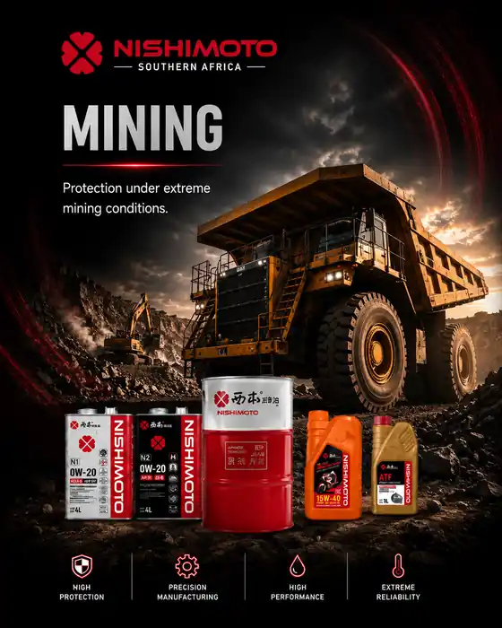 Nishimoto lubricants for Mining